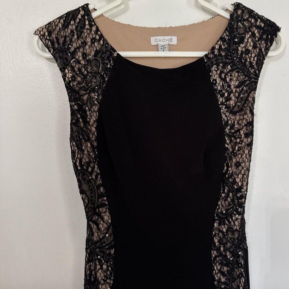 Cache Formal Maxi Dress - Size 4 - Picture 1 of 5